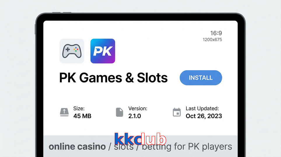 Game list for Kkclub gameapk section